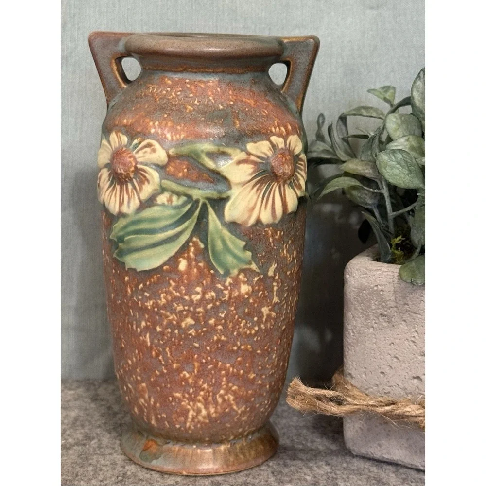 Roseville Dahlrose 363-6 Vase‎ 6